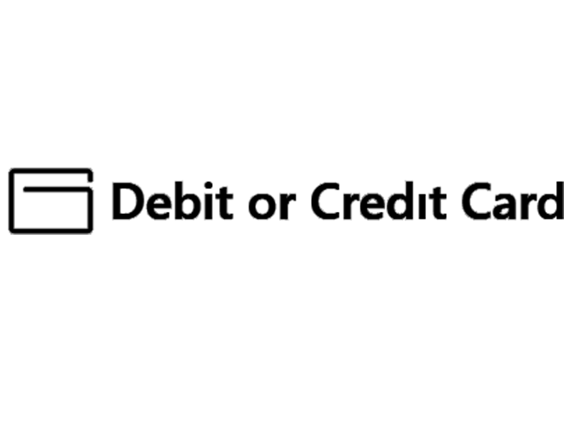 Credit or Debit Payment Button